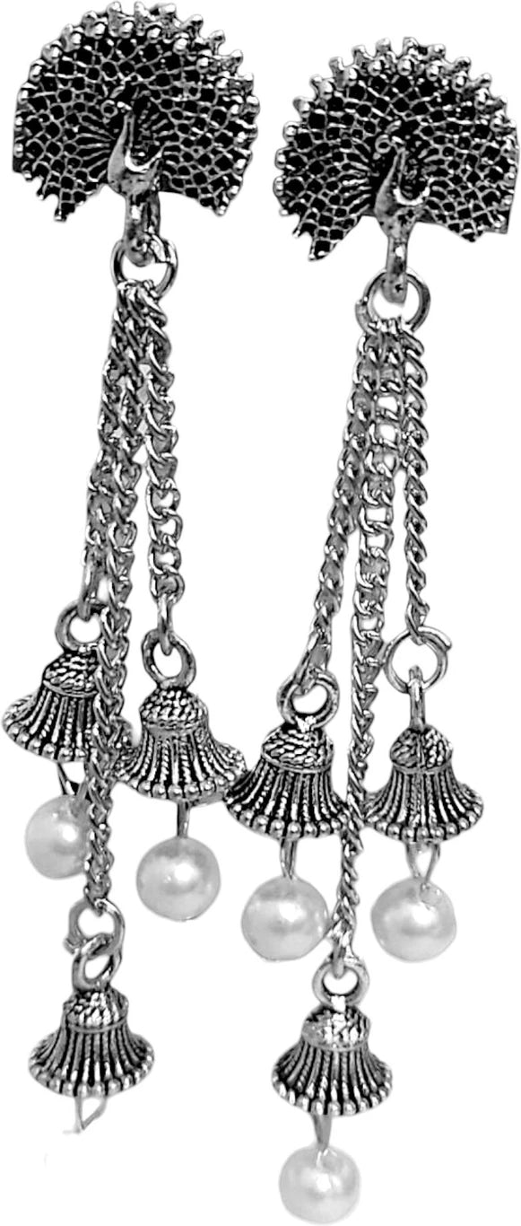 Beautiful Peacock earrings for Women / Girls Alloy Plug Earring